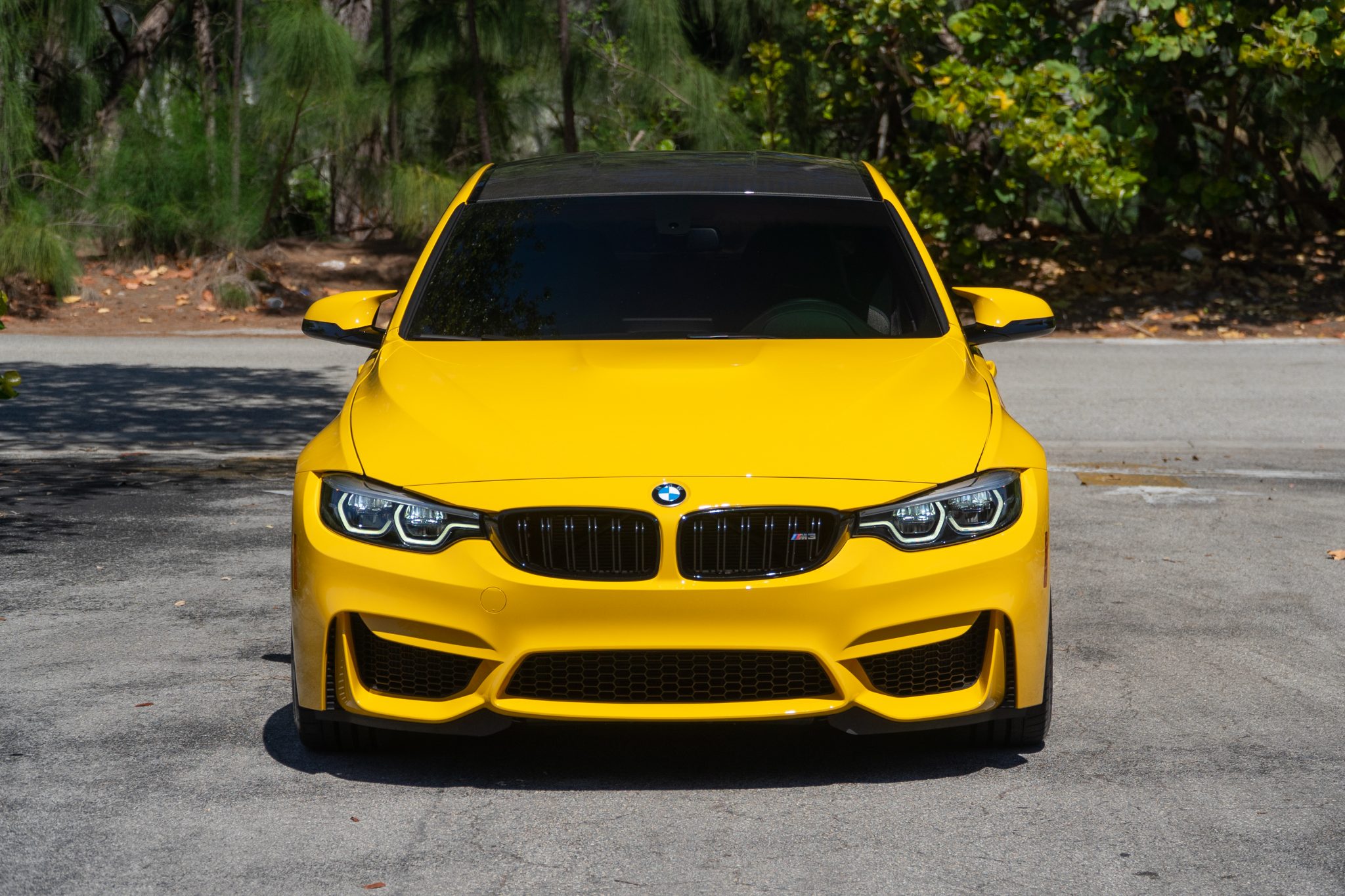 Speed Yellow 2018 BMW M3 Competition Package 6-Speed