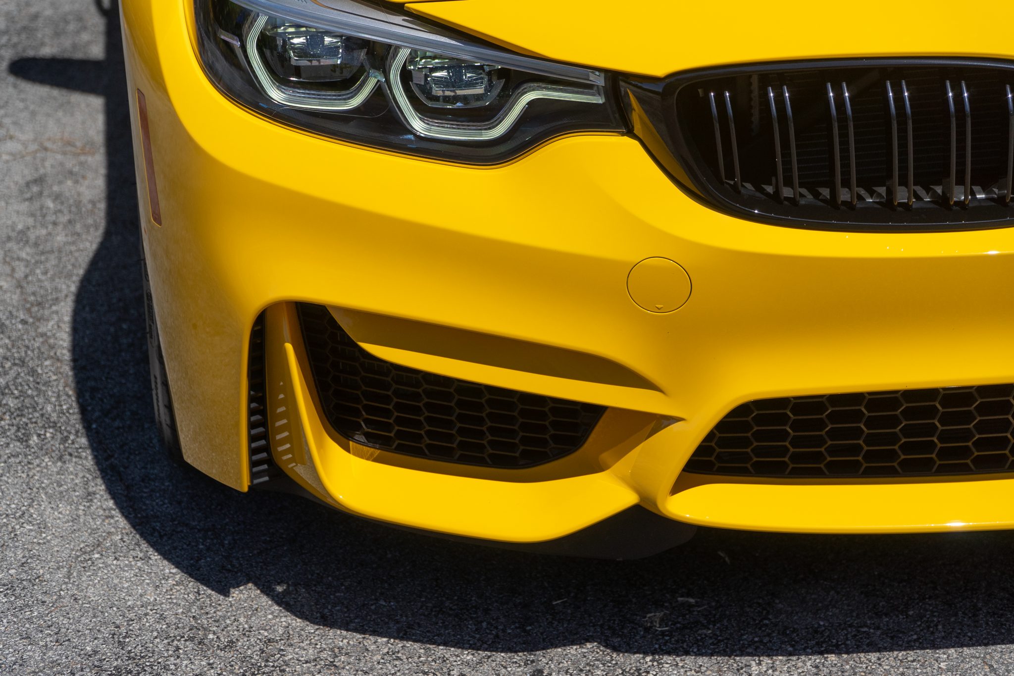 Speed Yellow 2018 BMW M3 Competition Package 6-Speed