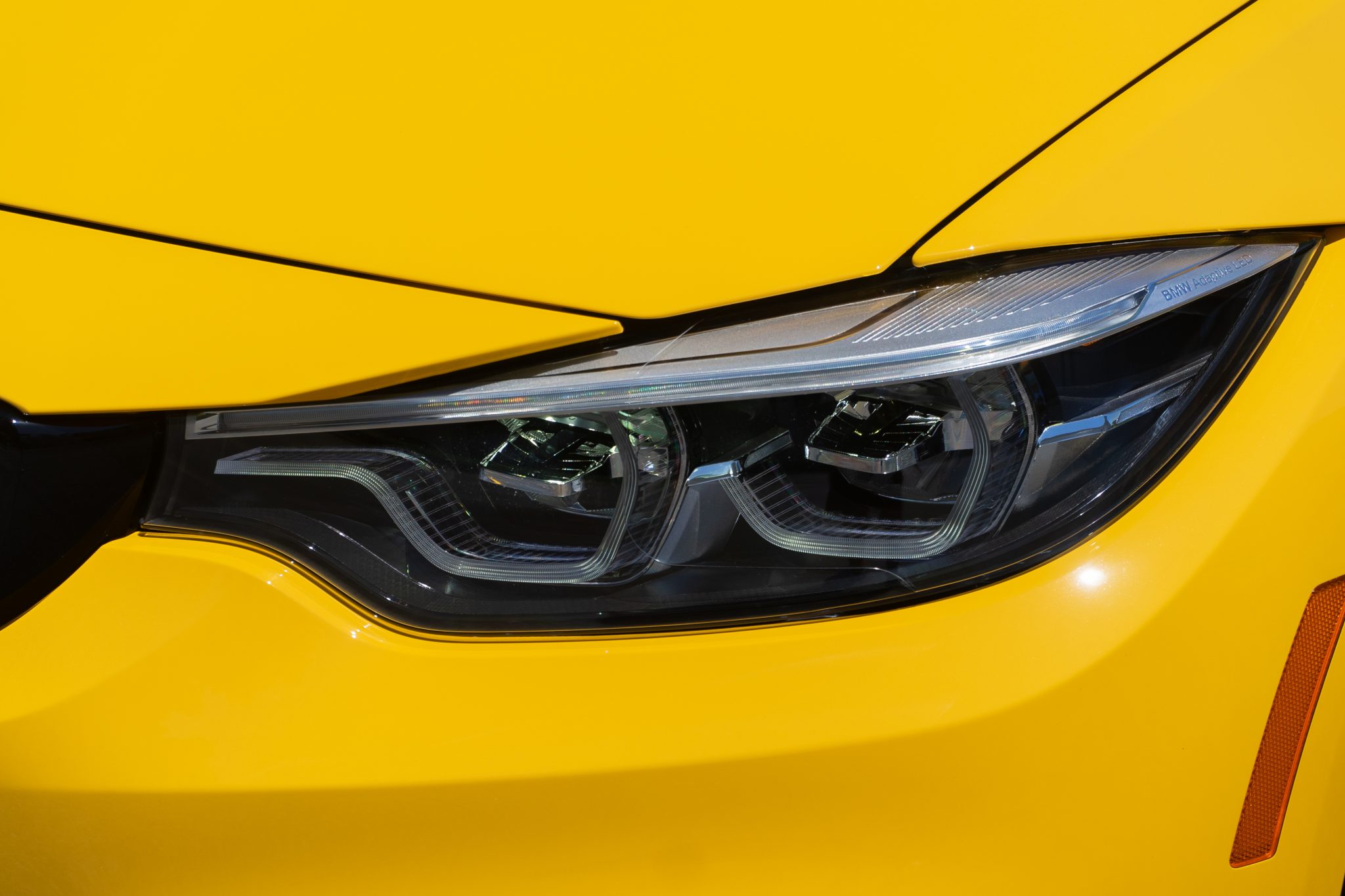 Speed Yellow 2018 BMW M3 Competition Package 6-Speed