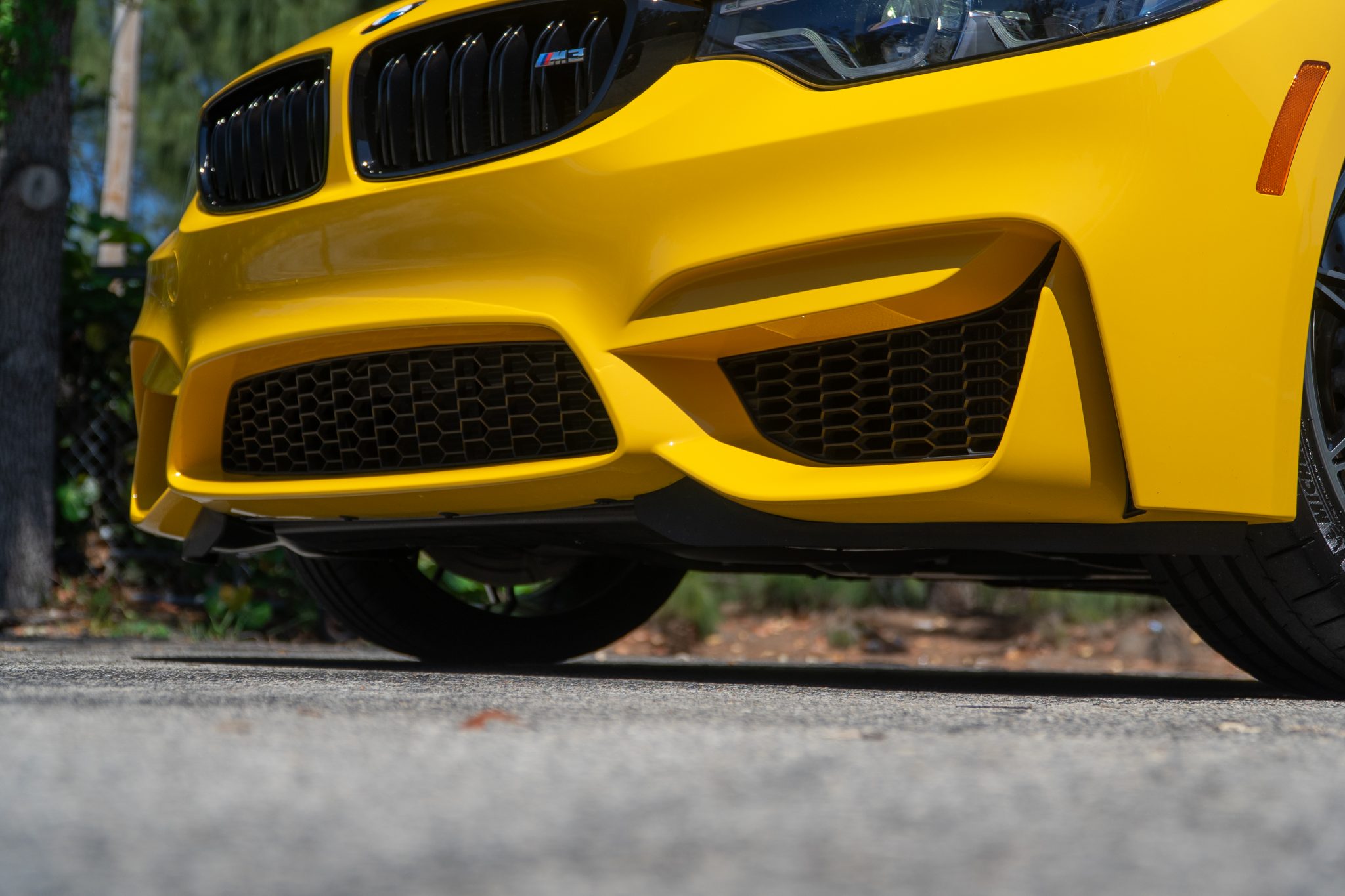 Speed Yellow 2018 BMW M3 Competition Package 6-Speed