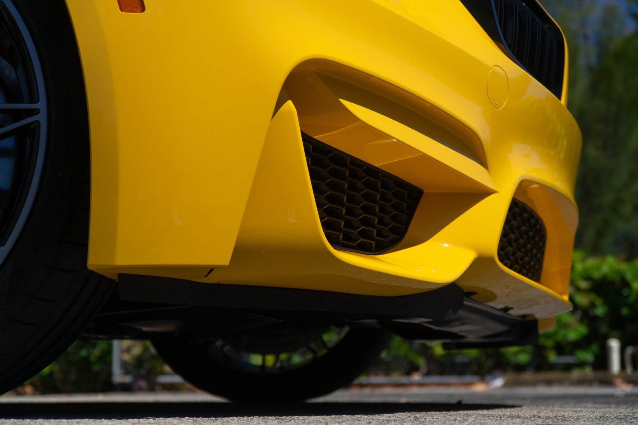 Speed Yellow 2018 BMW M3 Competition Package 6-Speed