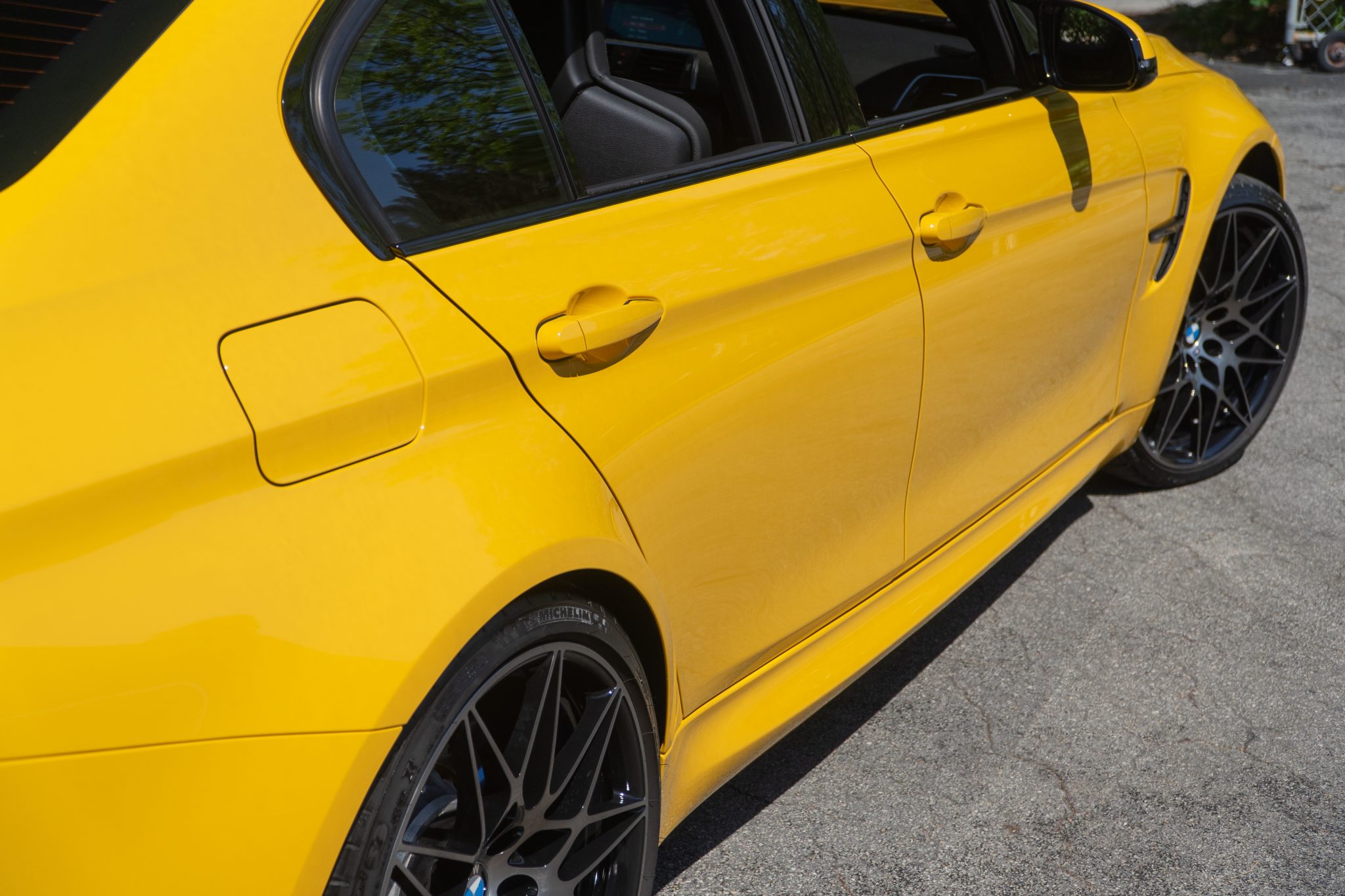 Speed Yellow 2018 BMW M3 Competition Package 6-Speed