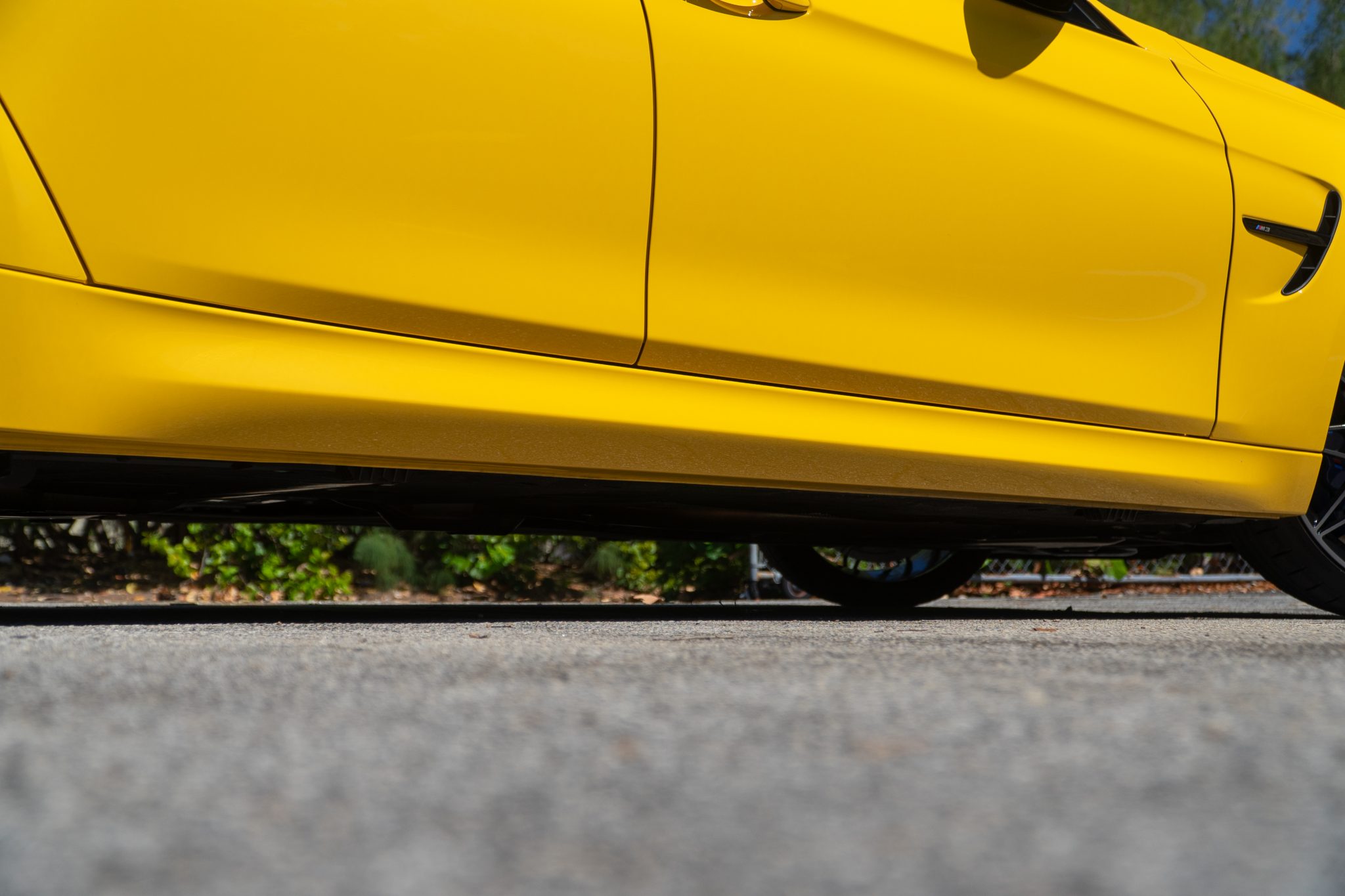 Speed Yellow 2018 BMW M3 Competition Package 6-Speed