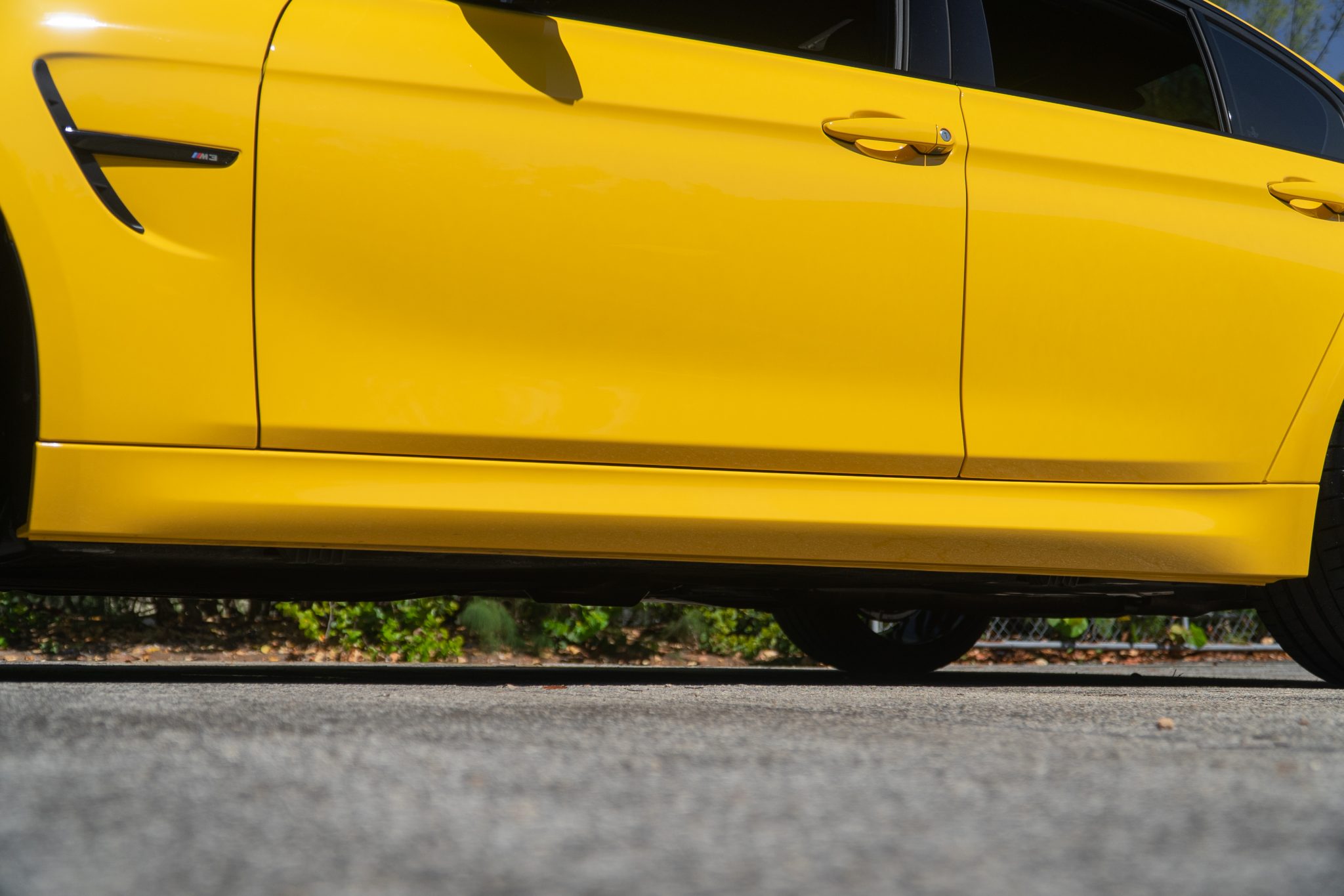 Speed Yellow 2018 BMW M3 Competition Package 6-Speed