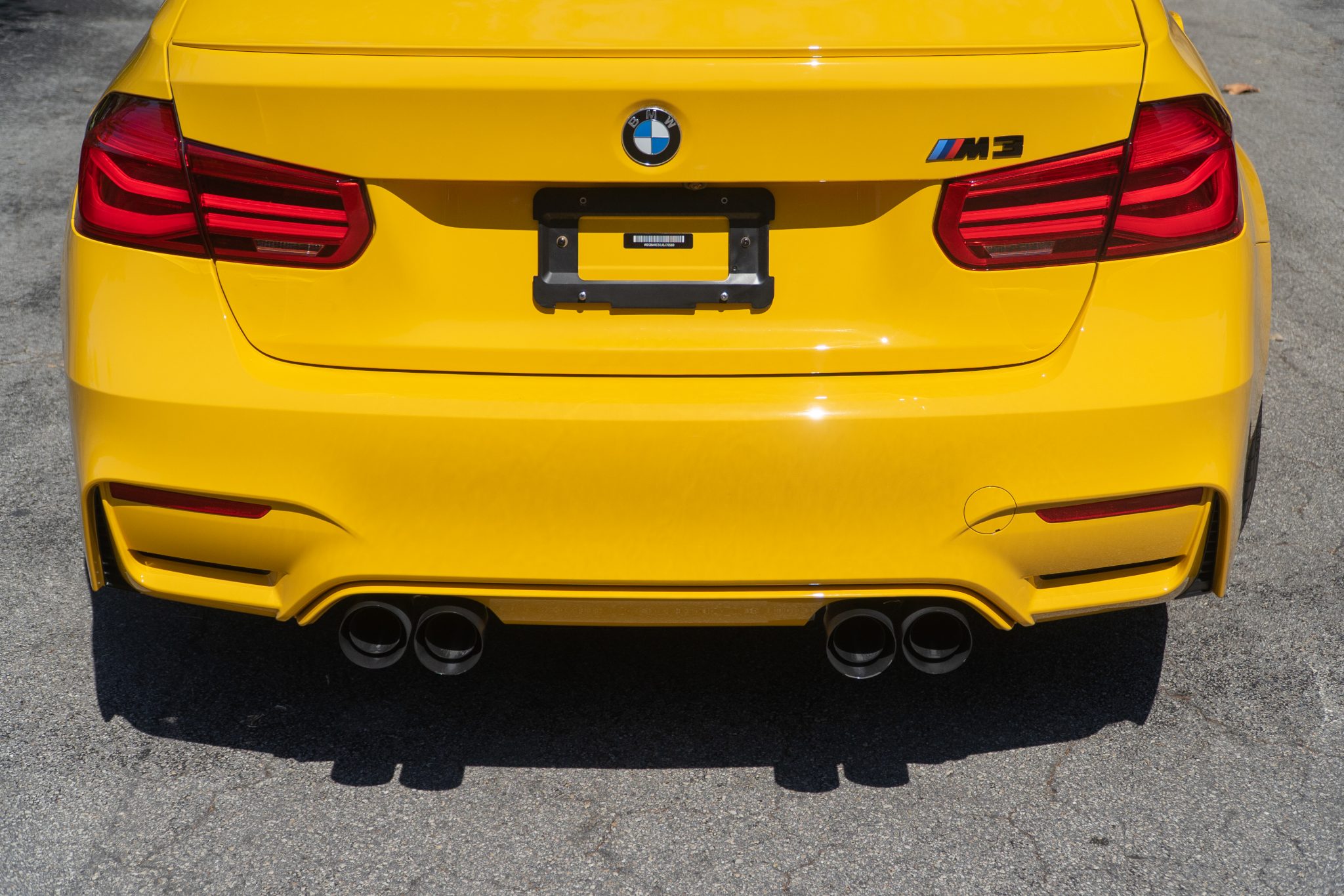 Speed Yellow 2018 BMW M3 Competition Package 6-Speed