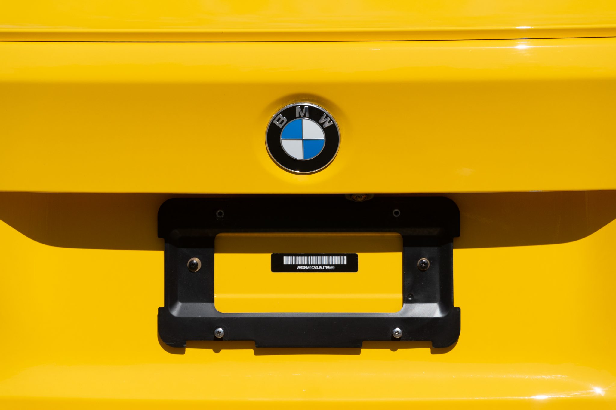 Speed Yellow 2018 BMW M3 Competition Package 6-Speed