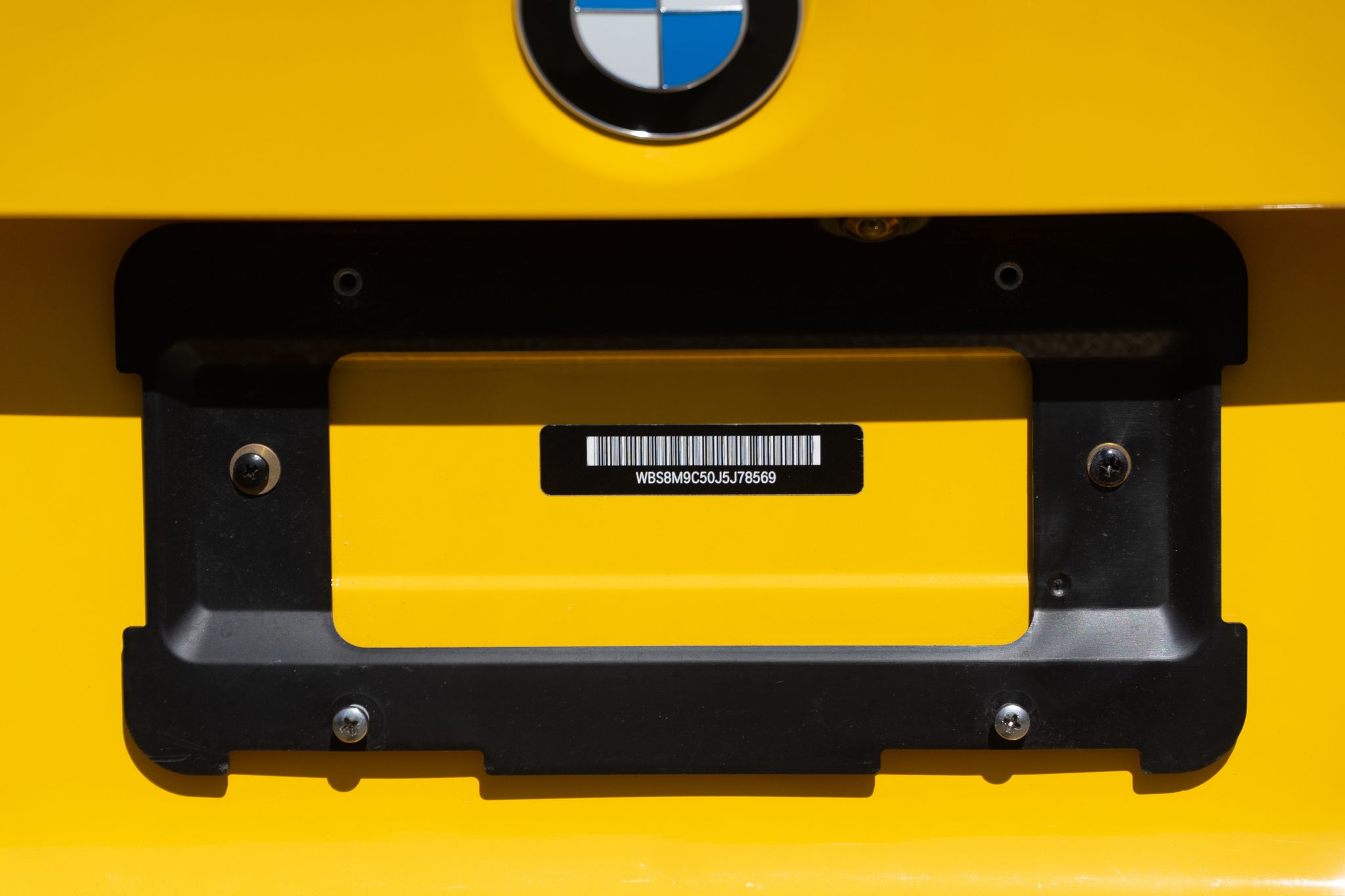 Speed Yellow 2018 BMW M3 Competition Package 6-Speed