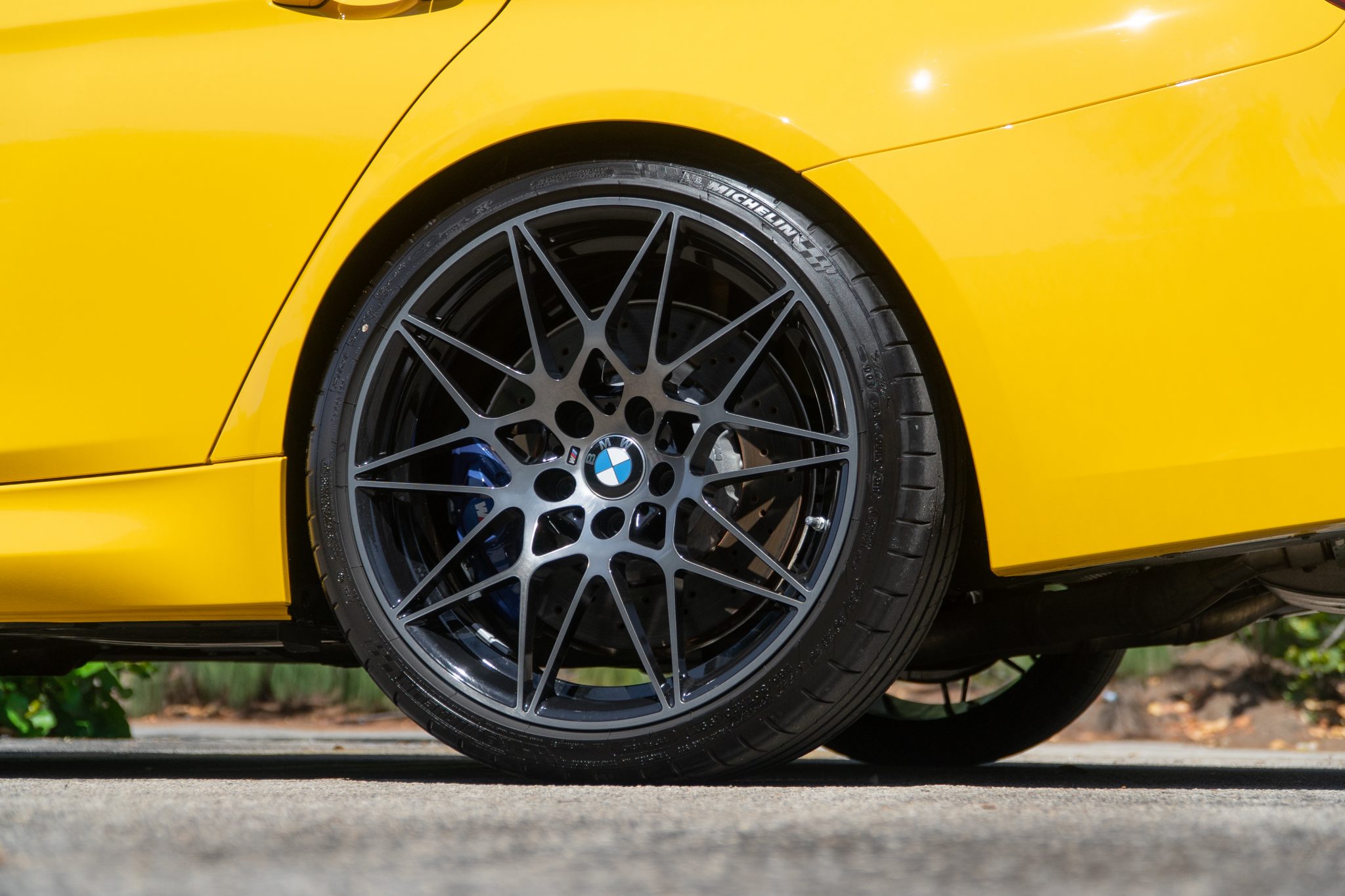 Speed Yellow 2018 BMW M3 Competition Package 6-Speed