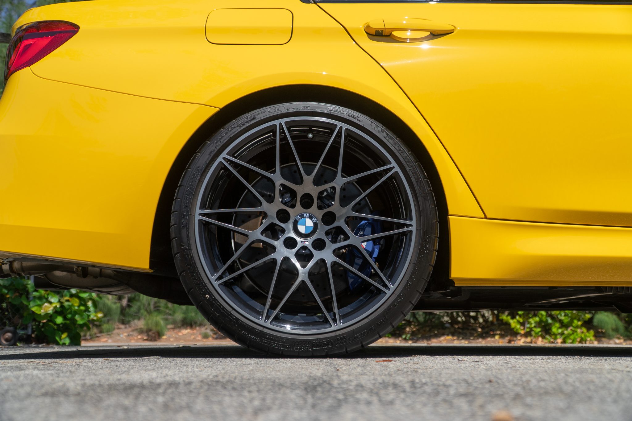 Speed Yellow 2018 BMW M3 Competition Package 6-Speed