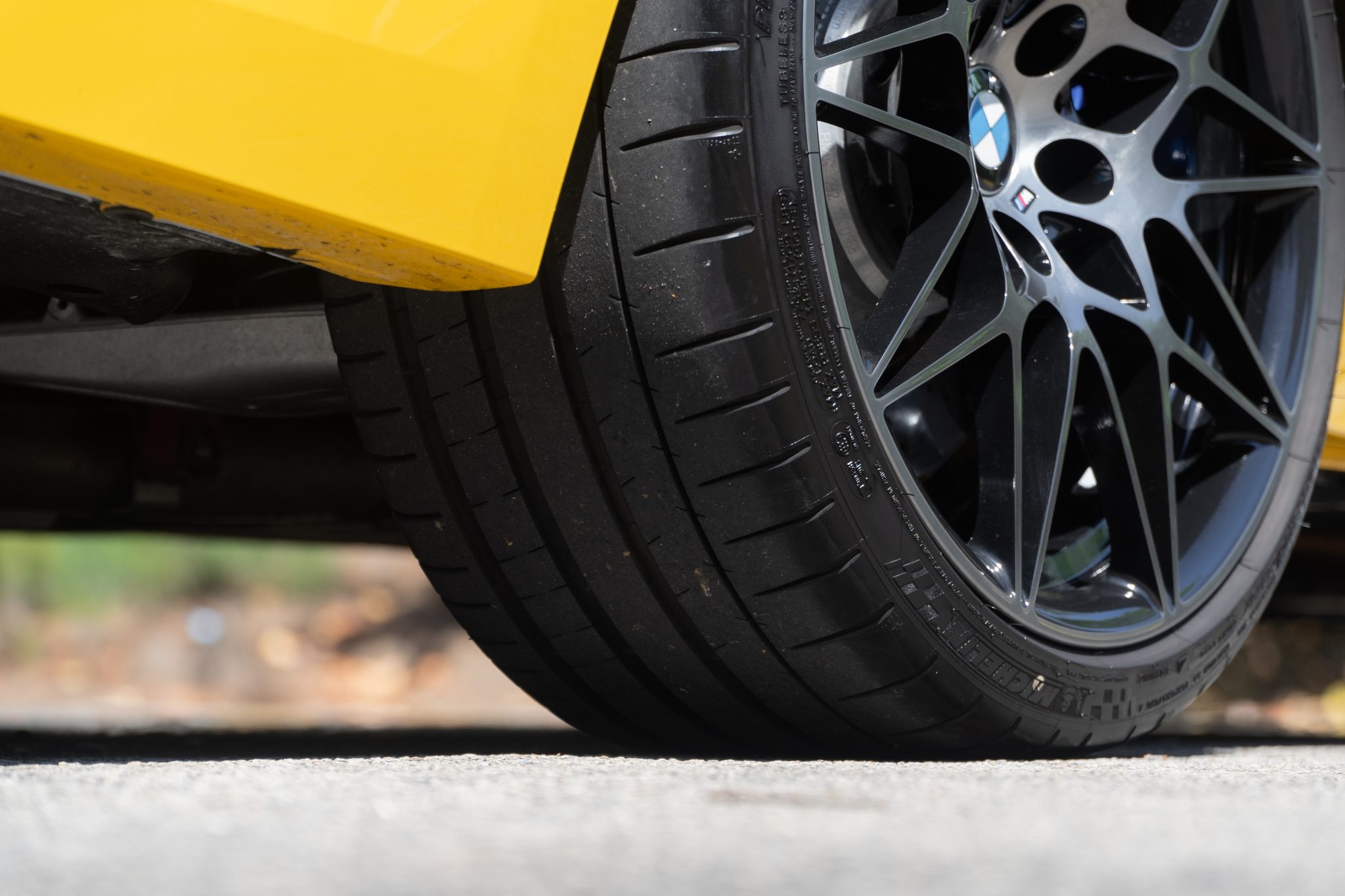 Speed Yellow 2018 BMW M3 Competition Package 6-Speed