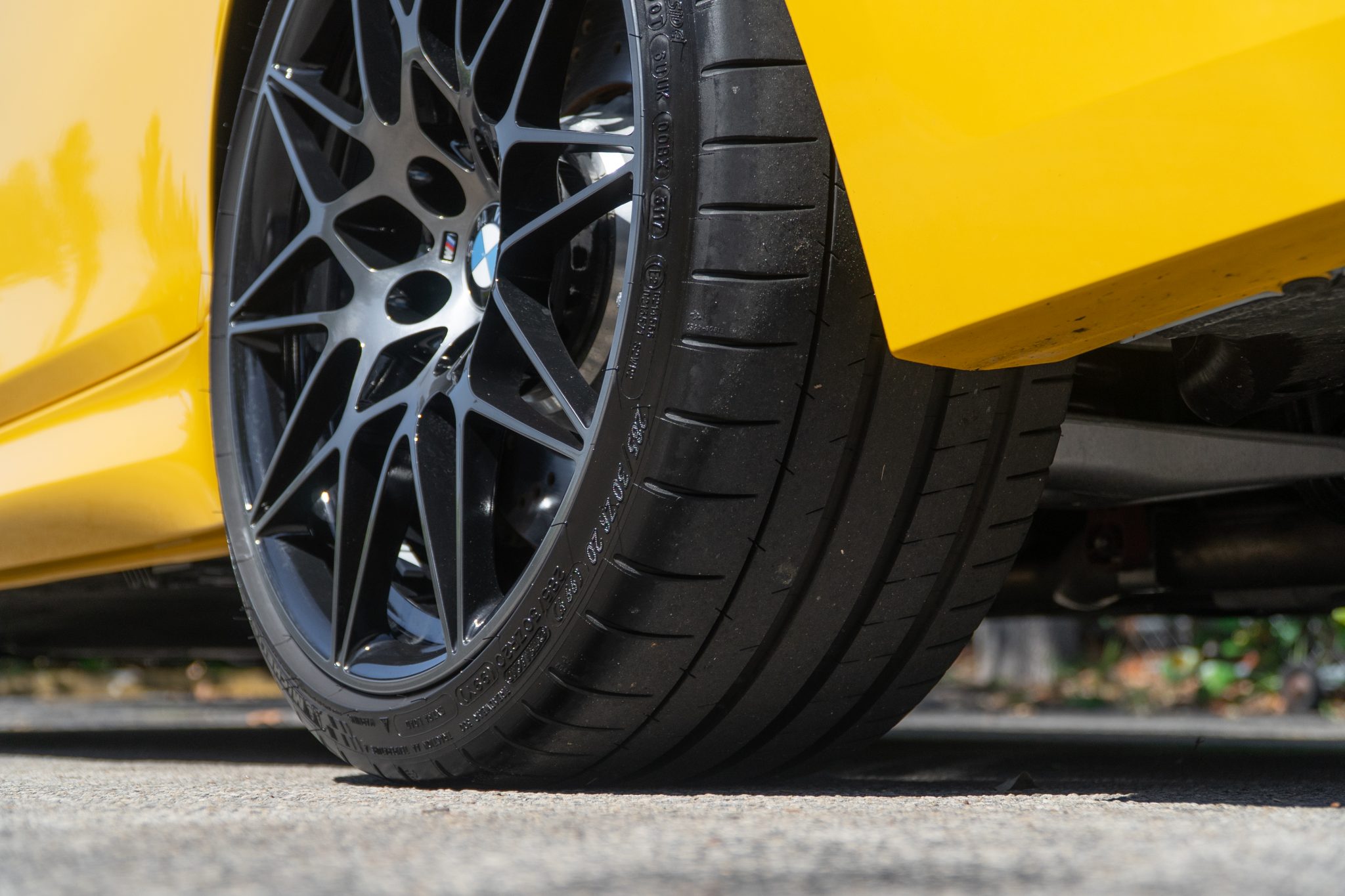 Speed Yellow 2018 BMW M3 Competition Package 6-Speed