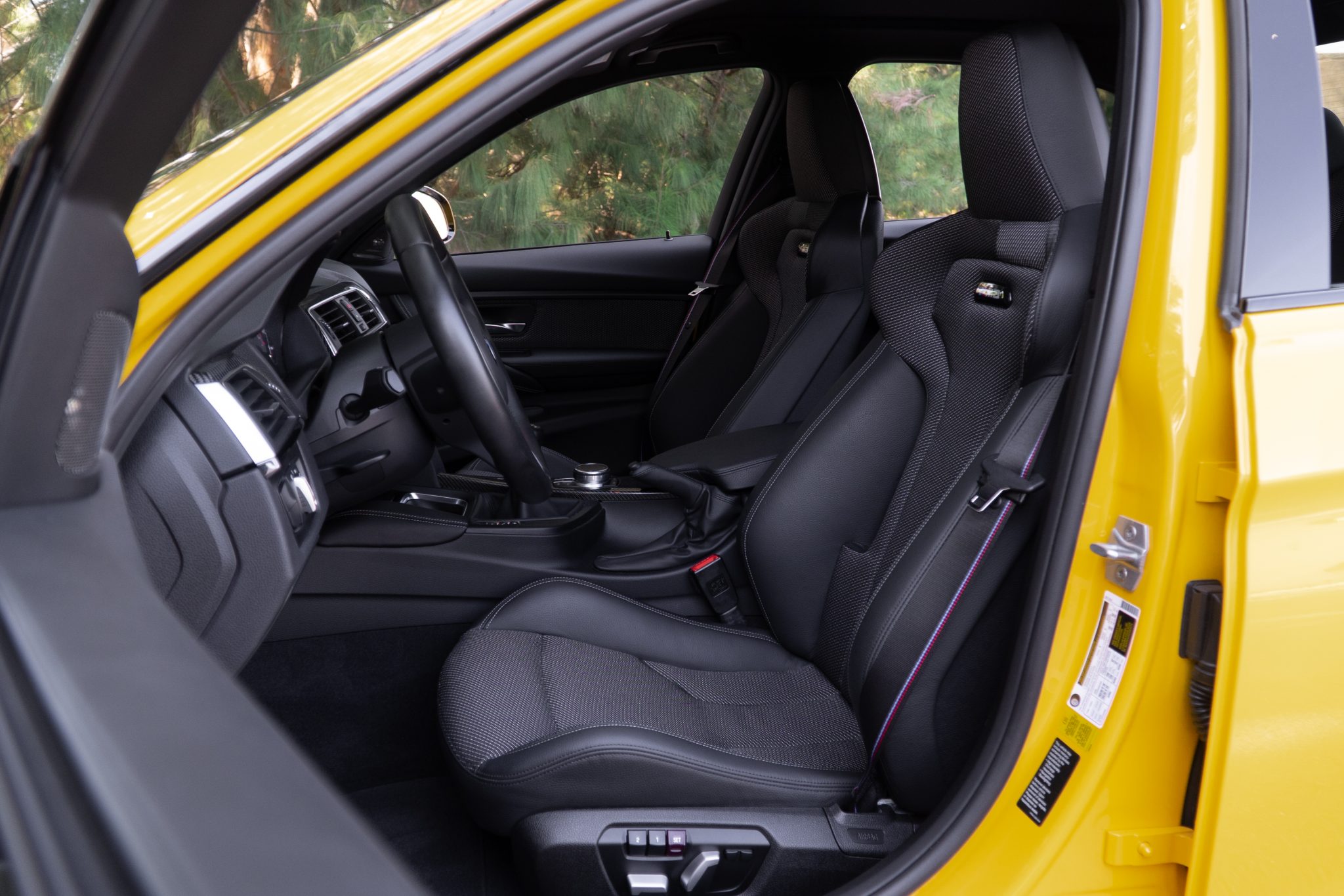 Speed Yellow 2018 BMW M3 Competition Package 6-Speed