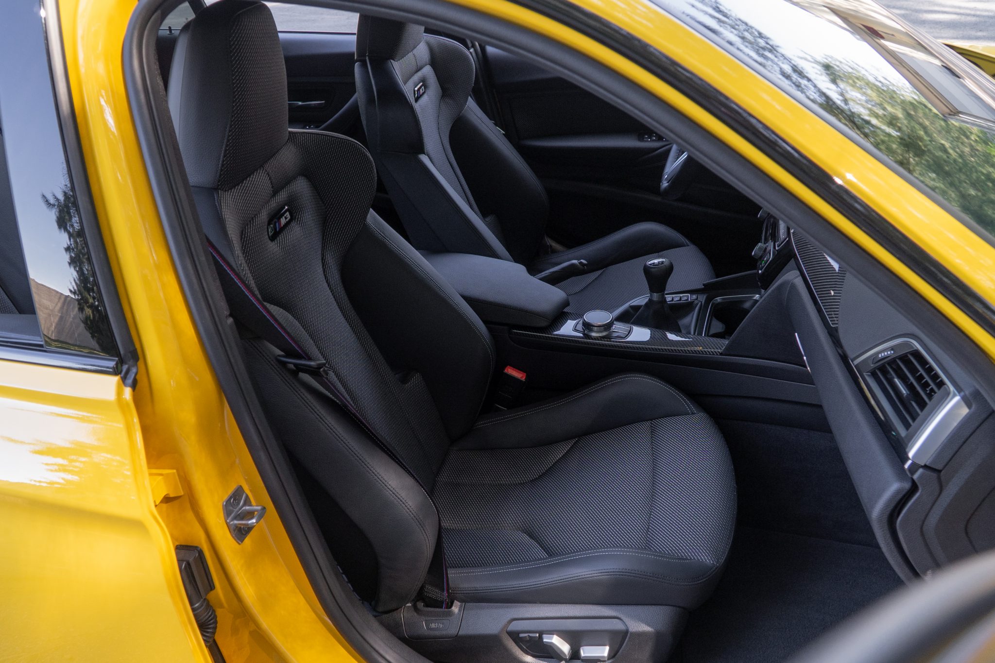 Speed Yellow 2018 BMW M3 Competition Package 6-Speed