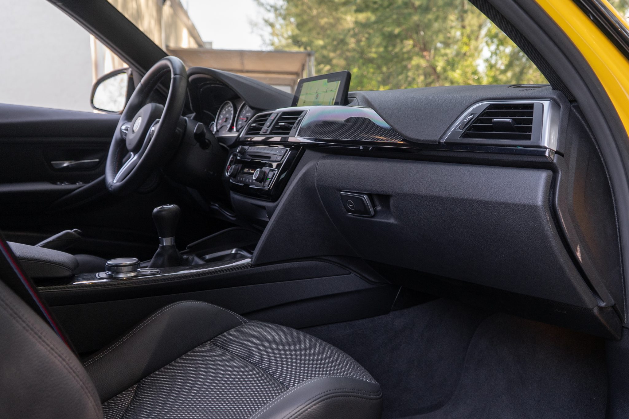 Speed Yellow 2018 BMW M3 Competition Package 6-Speed