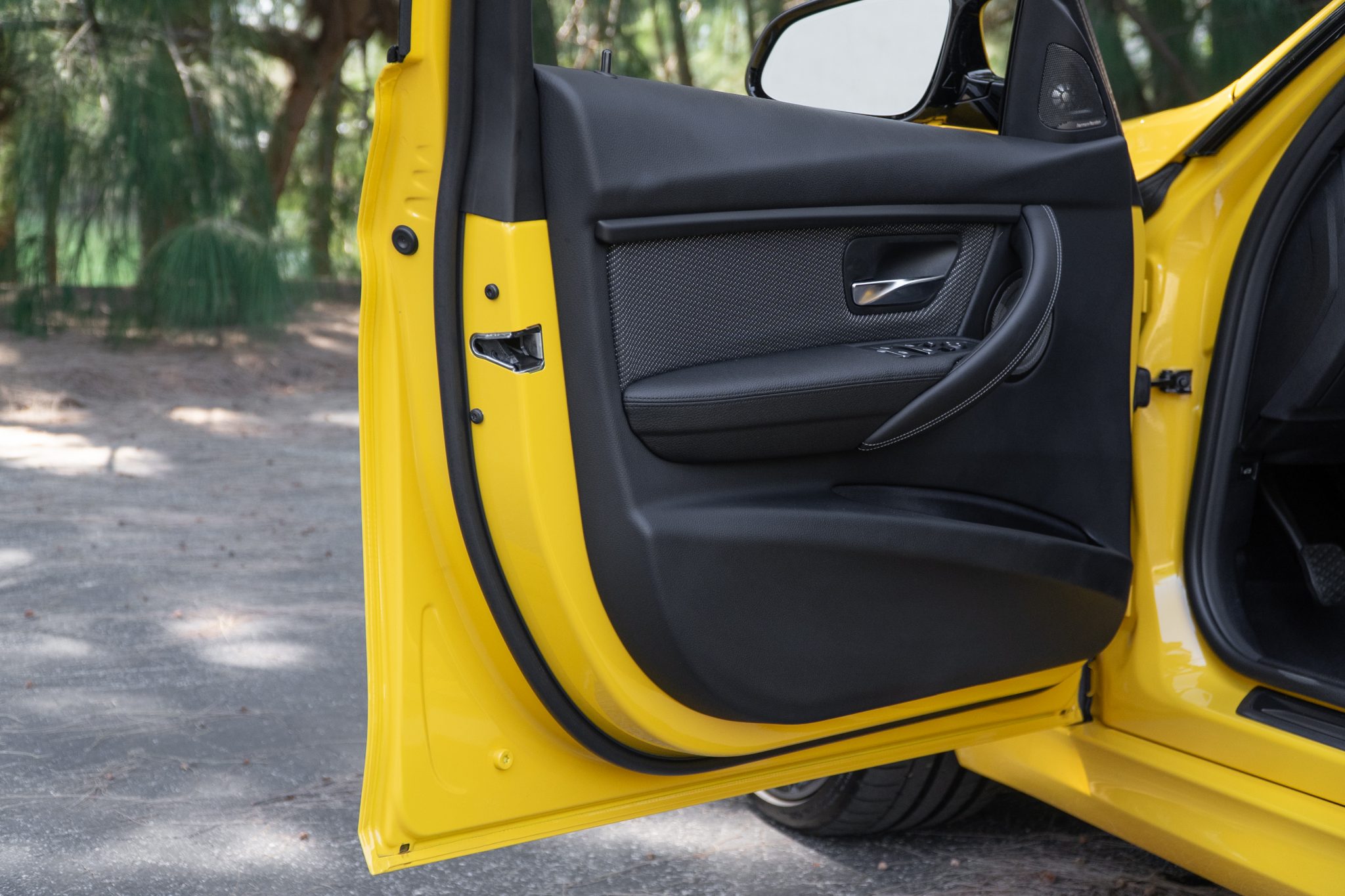 Speed Yellow 2018 BMW M3 Competition Package 6-Speed