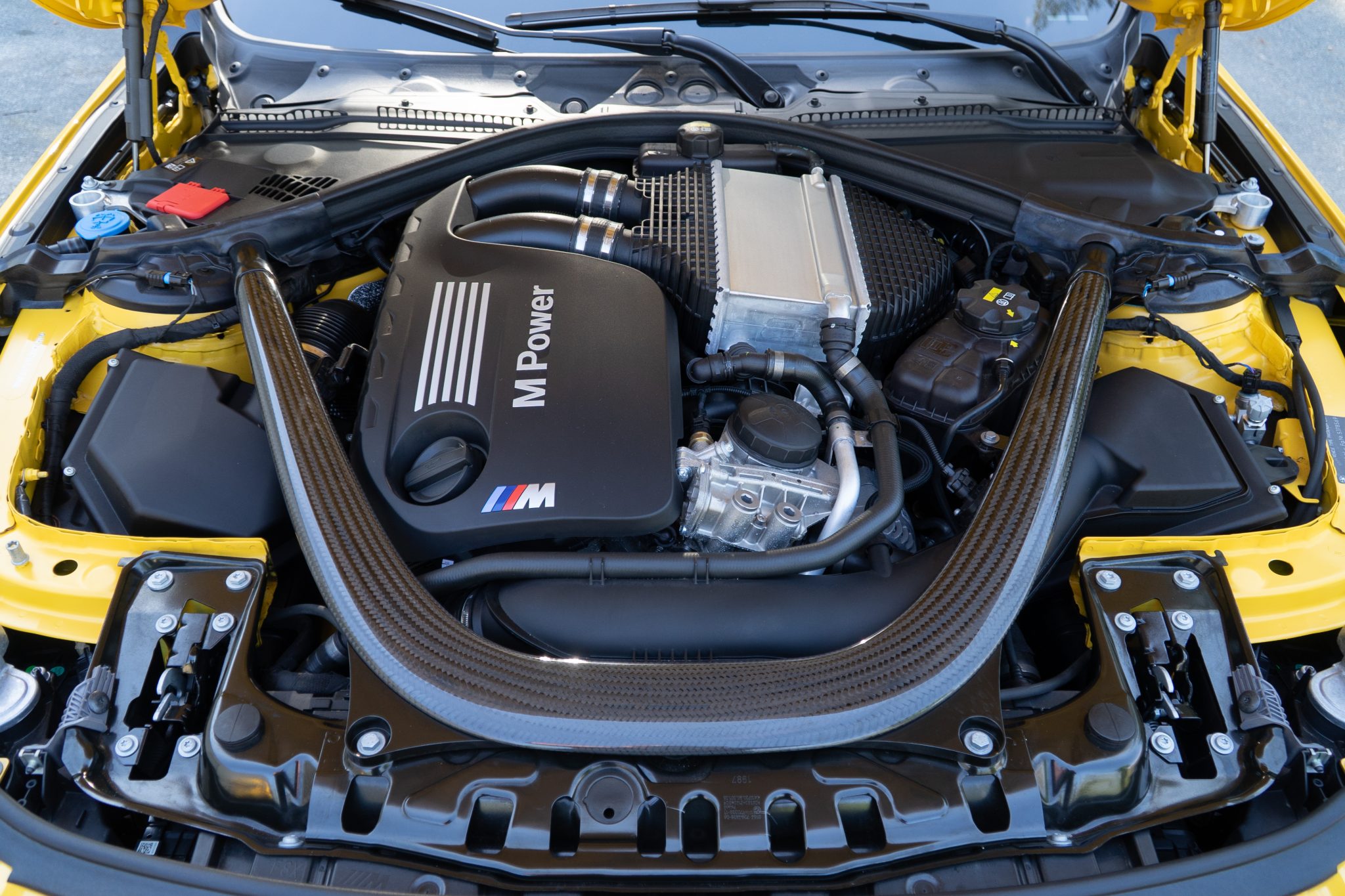 Speed Yellow 2018 BMW M3 Competition Package 6-Speed