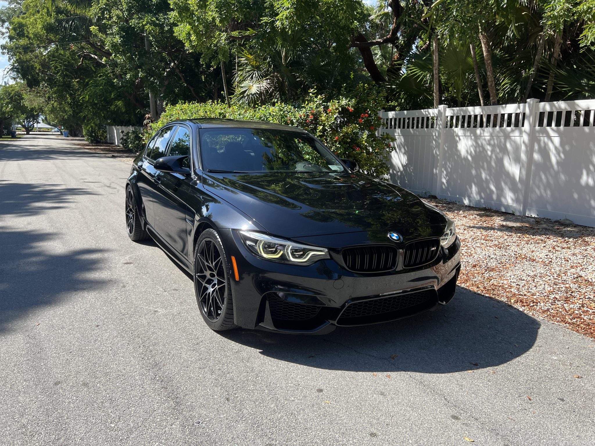 33k-Mile 2018 BMW M3 Competition Package 6-Speed