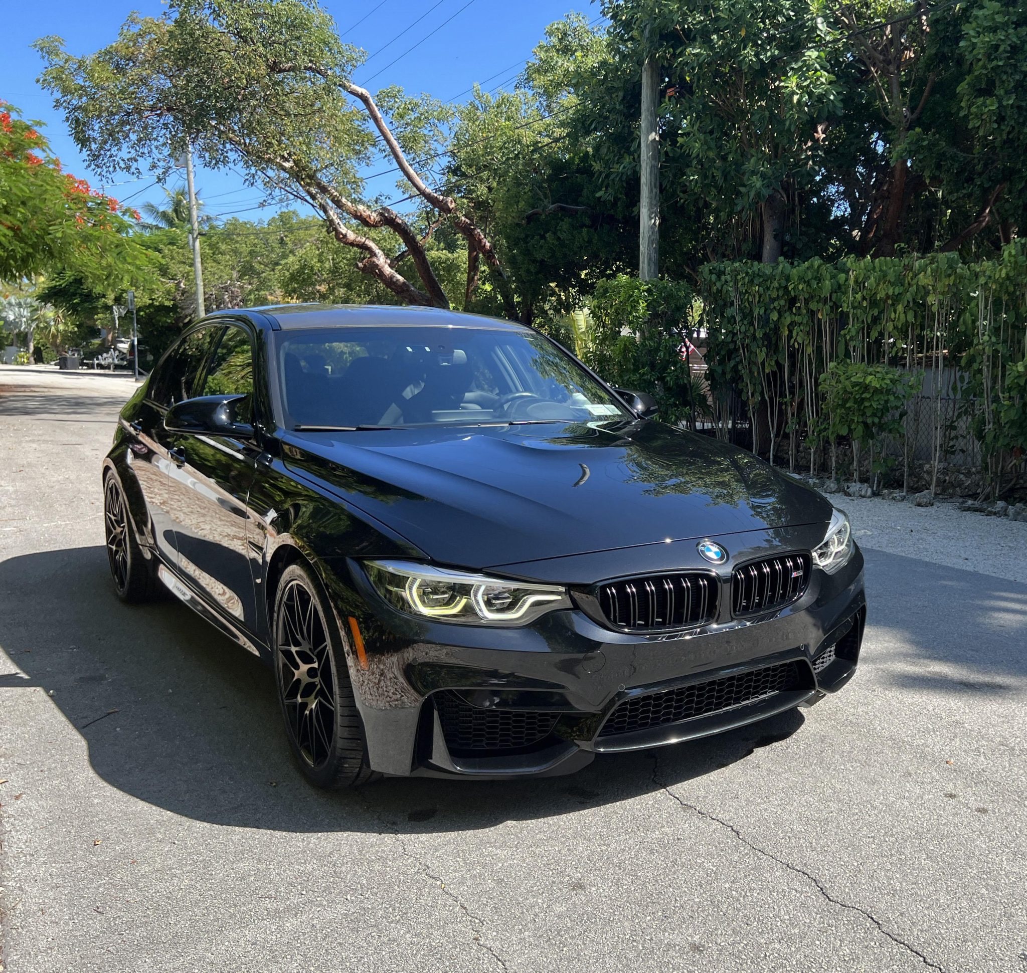 33k-Mile 2018 BMW M3 Competition Package 6-Speed