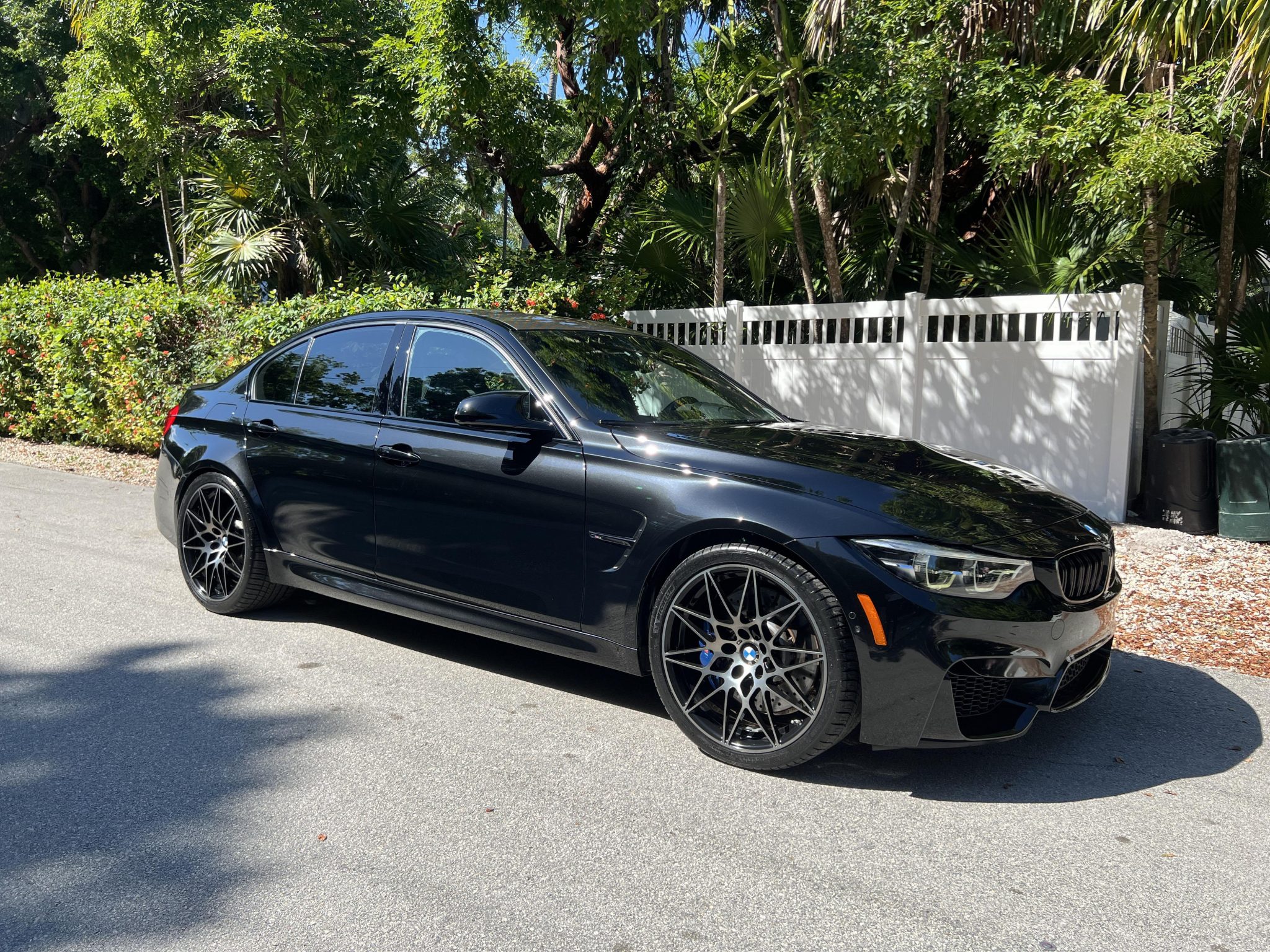 33k-Mile 2018 BMW M3 Competition Package 6-Speed
