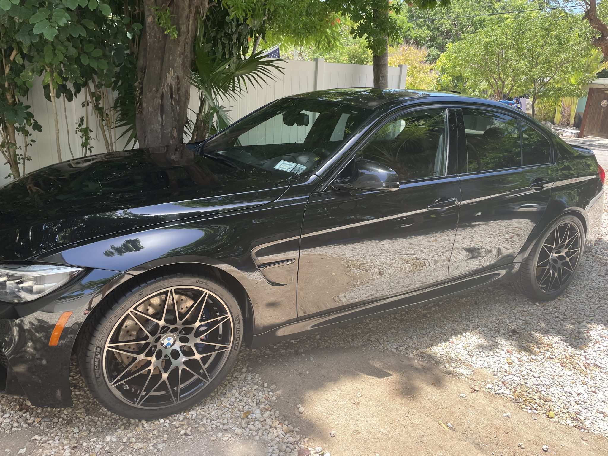 33k-Mile 2018 BMW M3 Competition Package 6-Speed