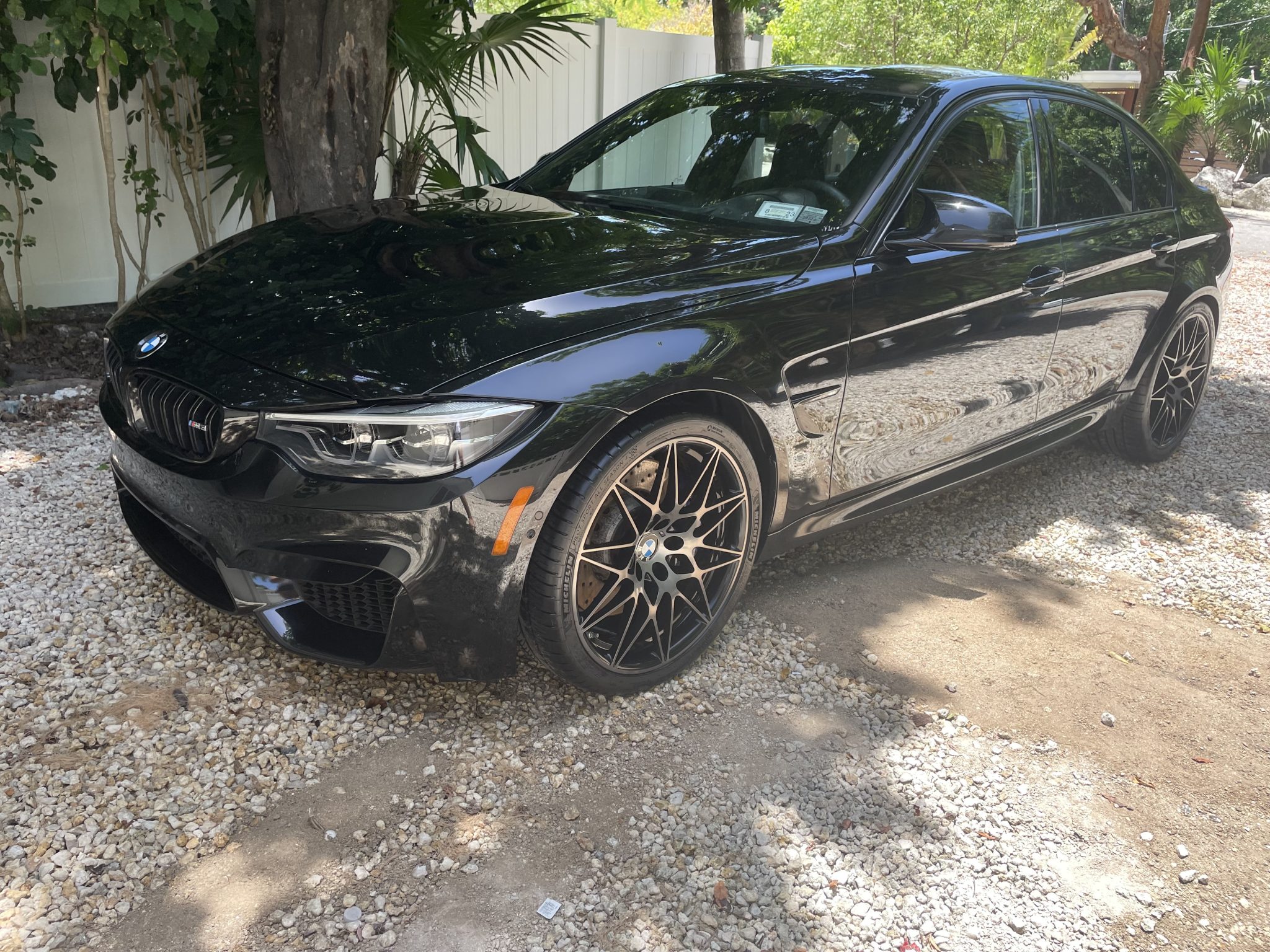 33k-Mile 2018 BMW M3 Competition Package 6-Speed