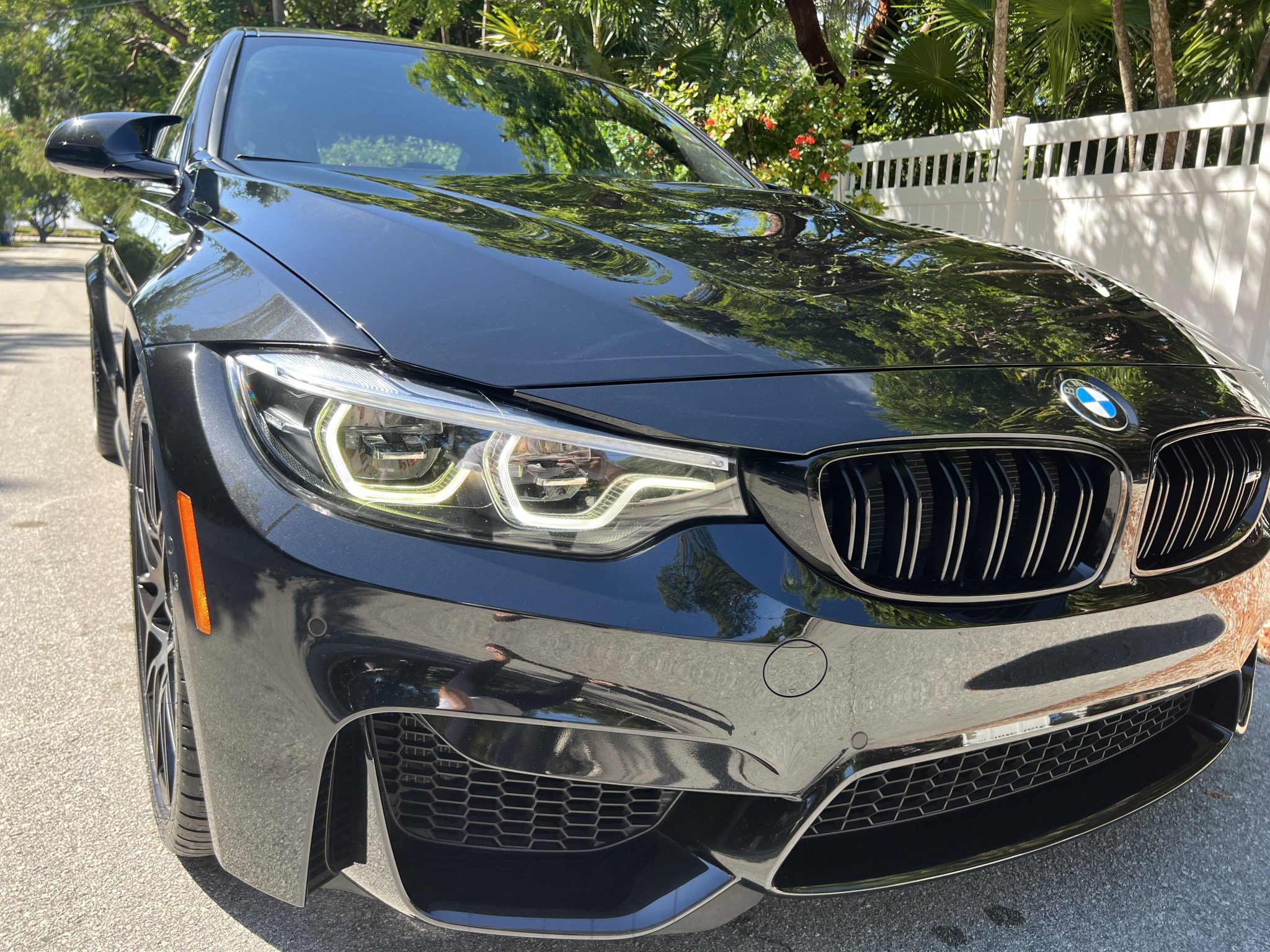 33k-Mile 2018 BMW M3 Competition Package 6-Speed