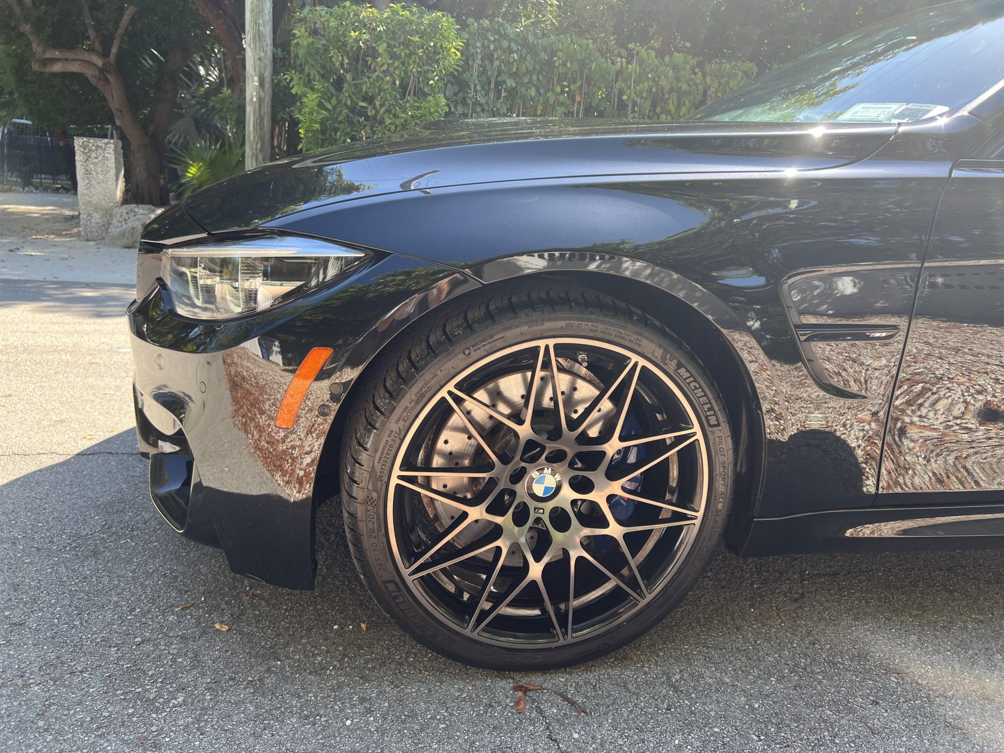 33k-Mile 2018 BMW M3 Competition Package 6-Speed