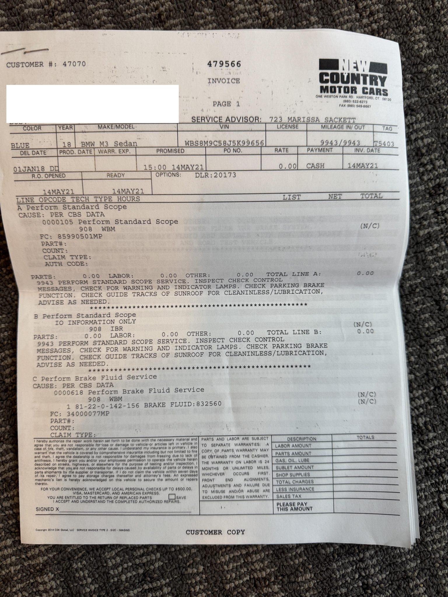 15k-Mile 2018 BMW M3 Competition Package