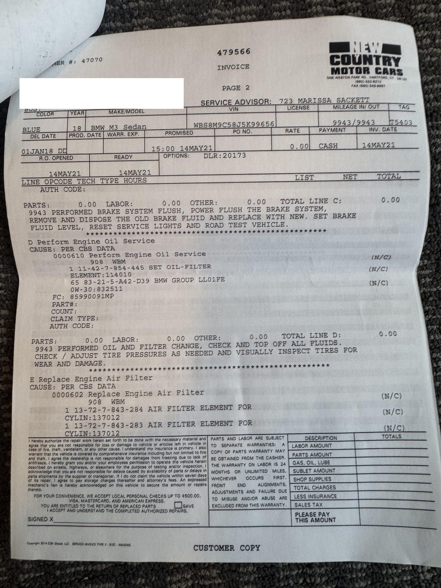 15k-Mile 2018 BMW M3 Competition Package