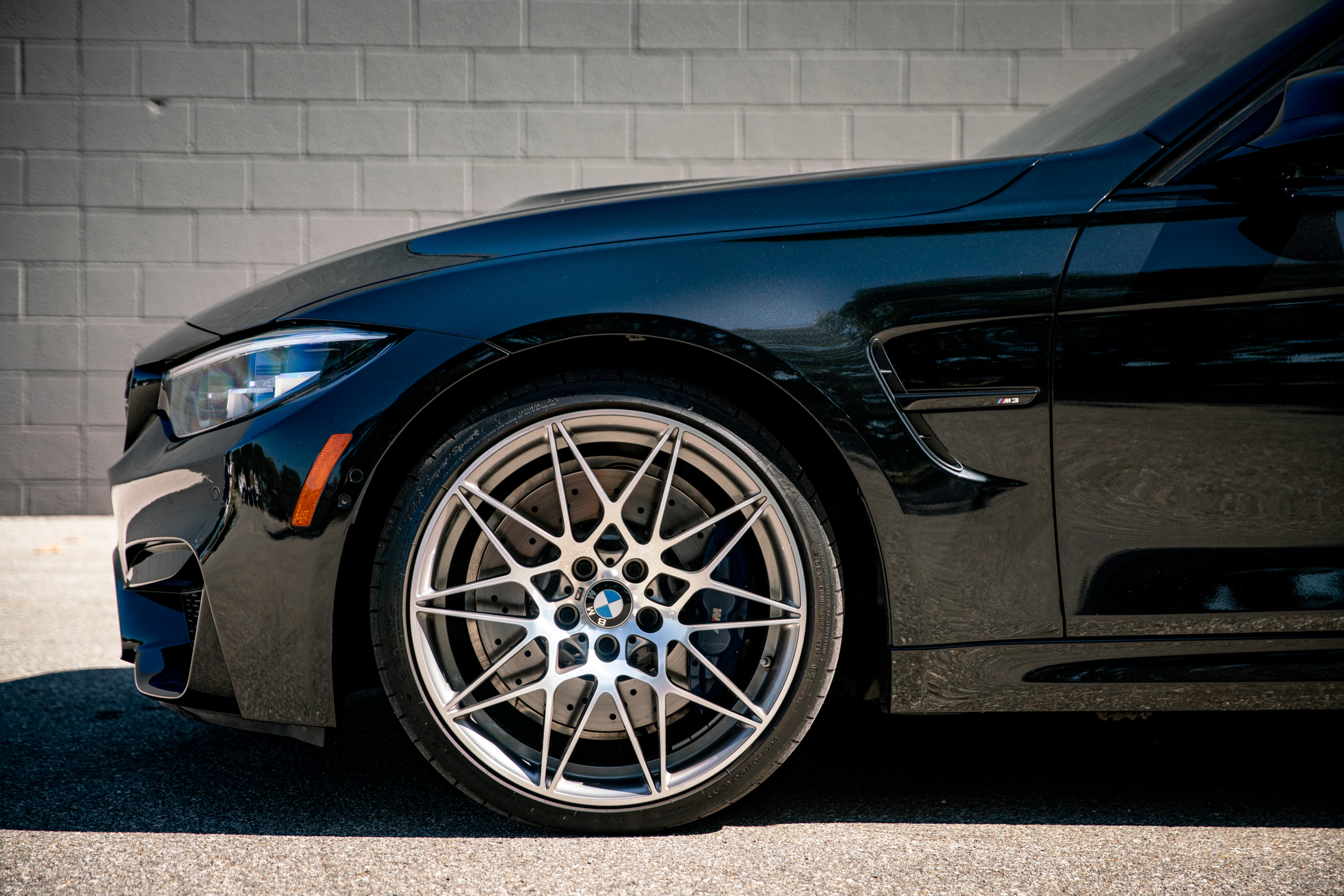 14k-Mile 2018 BMW M3 Competition Package 6-Speed