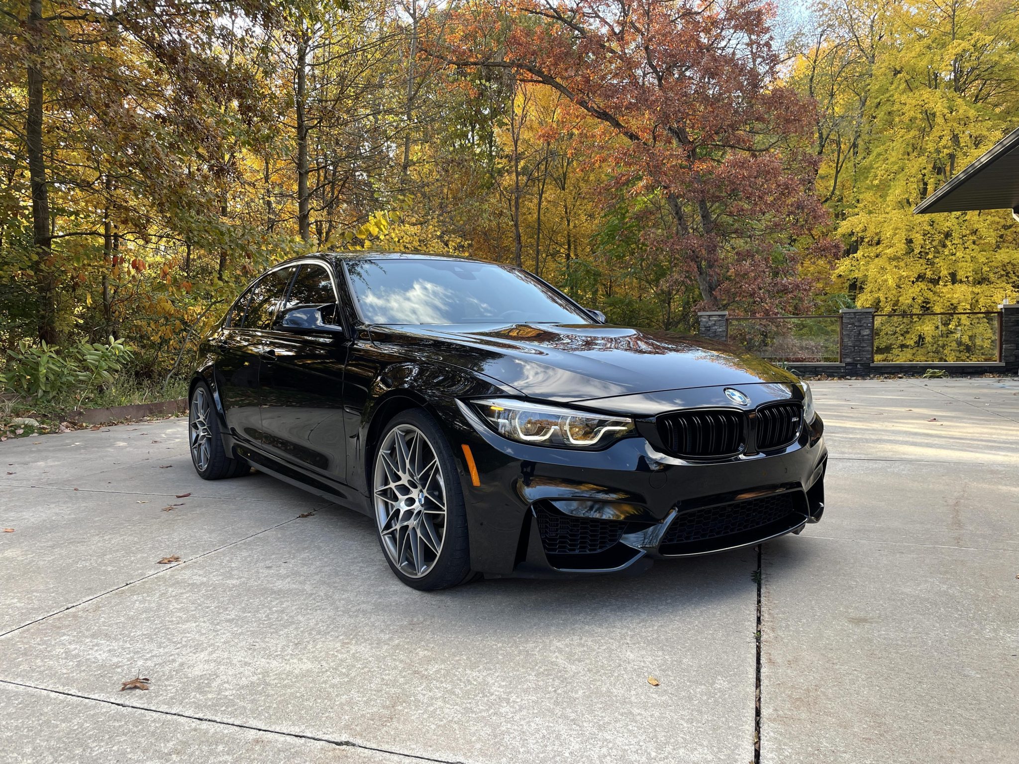 14k-Mile 2018 BMW M3 Competition Package 6-Speed