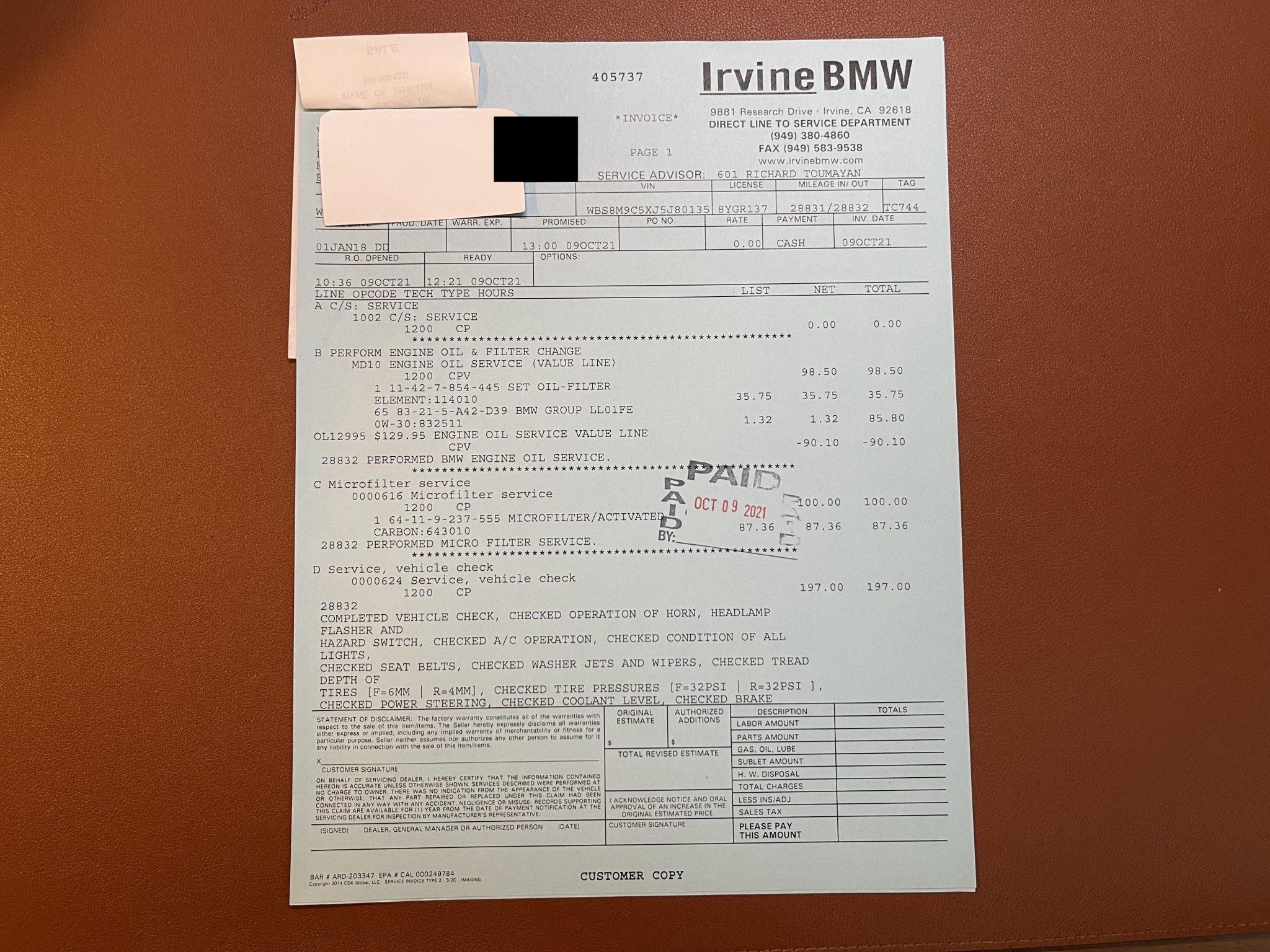 32k-Mile 2018 BMW M3 Competition Package 6-Speed