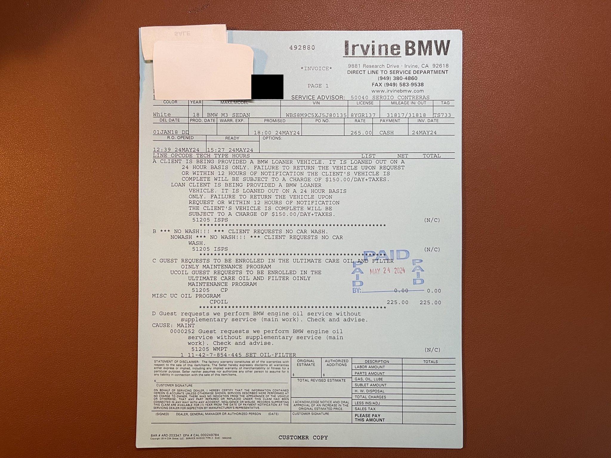 32k-Mile 2018 BMW M3 Competition Package 6-Speed